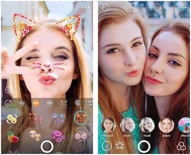 online camera with cute filters.